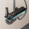 Premium Digital Shower System with Integrated Shelf & LED - Gun Gray