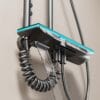 Premium Digital Shower System with Integrated Shelf & LED - Gun Gray