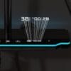 Premium Gun Gray Smart Digital LED Shower System