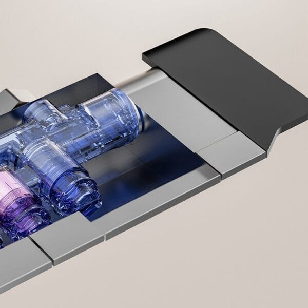 Premium Gun Gray Smart Digital LED Shower System
