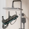 Premium Gun Gray Smart Digital LED Shower System