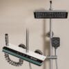 Luxe Smart Digital LED Shower System with Rainfall & Waterfall