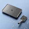 Luxury Digital Thermostatic Shower System with LED & Rainfall Head