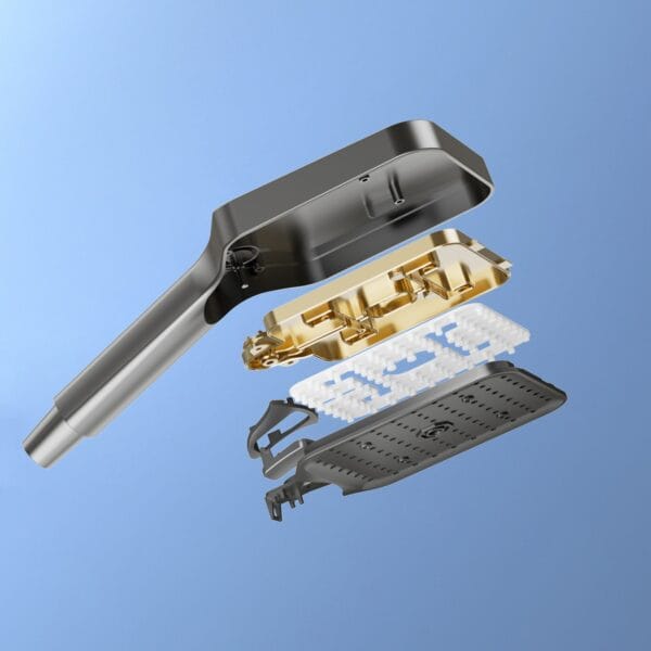 Luxury Digital Thermostatic Shower System with LED & Rainfall Head