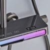 Luxury Gun Grey Digital Thermostatic Shower System with LED Display