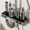Gun Grey Thermostatic Digital Shower System with LED Display
