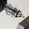 Gun Grey Thermostatic Digital Shower System with LED Display