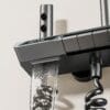Gun Grey Thermostatic Digital Shower System with LED Display