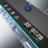 Premium Gun Grey Digital Thermostatic Shower System with LED & Waterfall