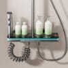 Gun Grey Smart Digital Rainfall Shower System