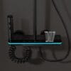 Gun Grey Smart Digital Rainfall Shower System