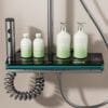 Luxury Gun Grey Smart Digital Shower System with Thermostatic Mixer