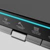 Zenith Gun Grey Smart Digital Rainfall & Handheld Shower System