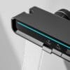 Zenith Gun Grey Smart Digital Rainfall & Handheld Shower System