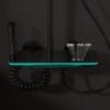 Modern Smart Digital Shower System with Waterfall Spout - Gun Grey