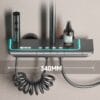 Elite Digital LED Shower System with Rainfall & Waterfall – Gun Grey