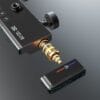 Gun Grey Smart Digital Thermostatic Shower System with Rainfall & Waterfall
