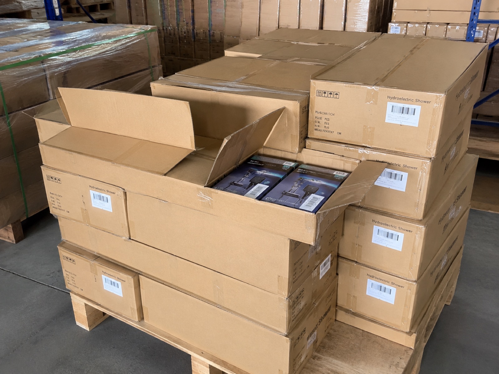 Carton and pallet checking before shipment