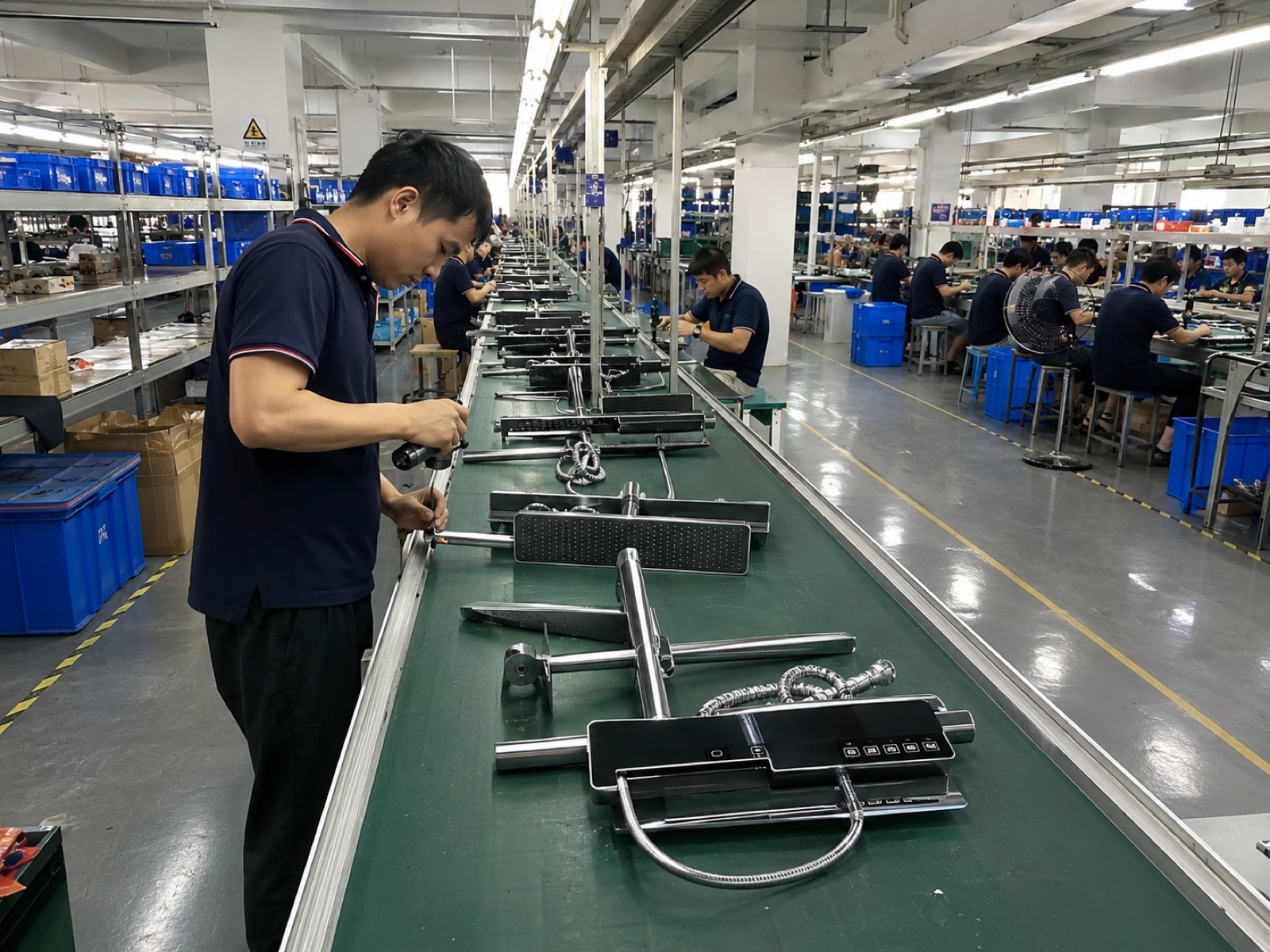 Shower system production line